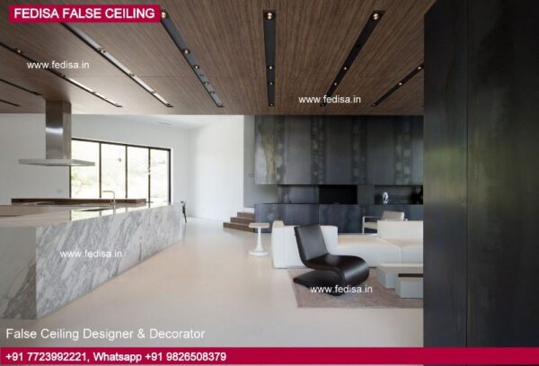 Salon False Ceiling Design Cement Ceiling Corner Design New Pop Design 1982