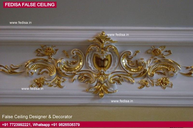 Plain False Ceiling Design For Bedroom Modern Main Hall