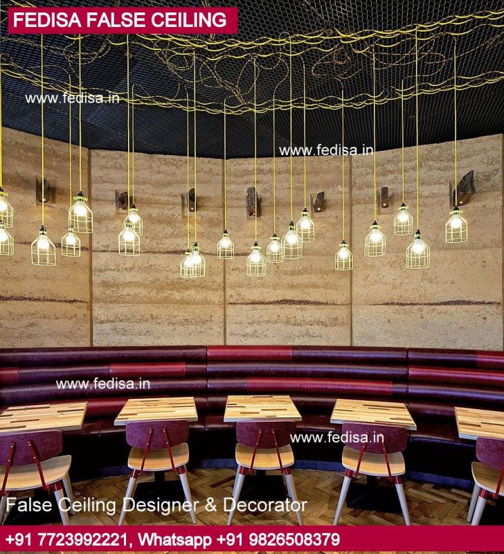 Pop Ceiling Design 2020 Dining Hall Pop Design False Ceiling Pop