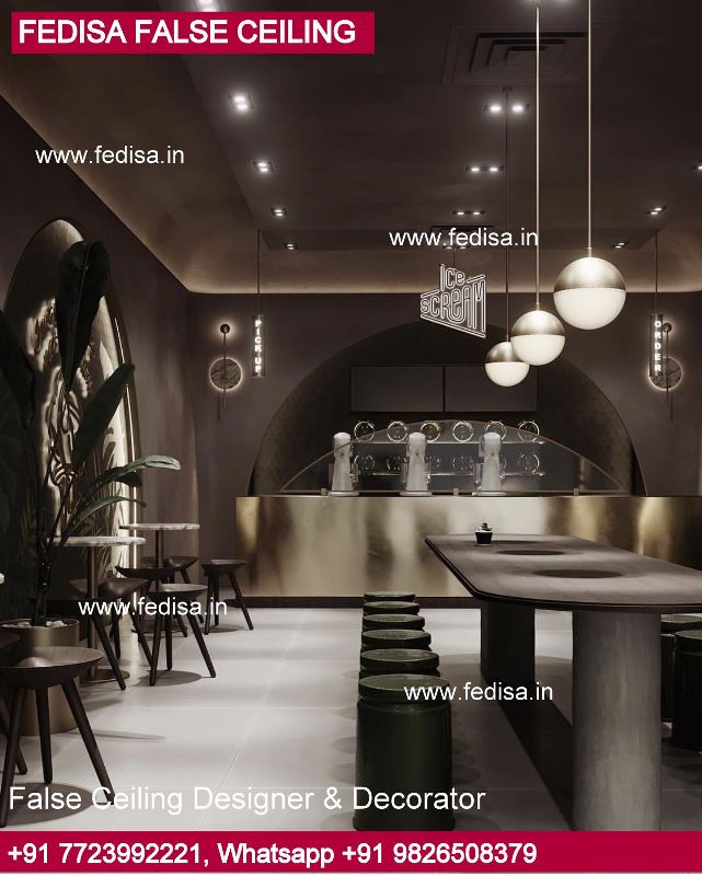 Mdf Jali False Ceiling Round Ceiling Design