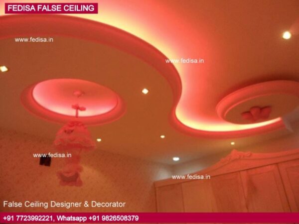 Tv False Ceiling Dining Hall Pop Design False Ceiling Pop