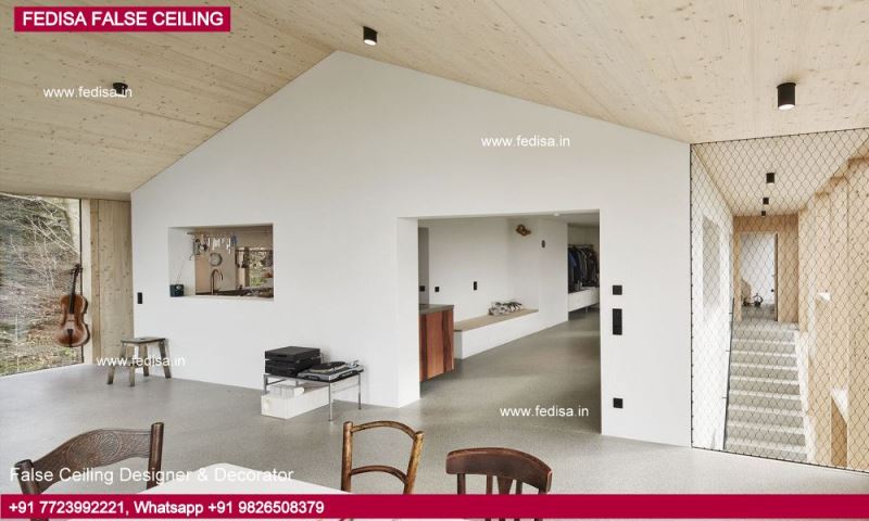 Simple Round Ceiling Design