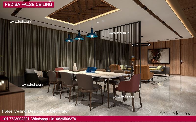 Bamboo False Ceiling Design Dining Room Ceiling Ideas Plain False Ceiling Design