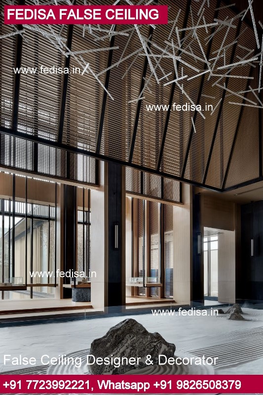 Minus Plus Pop Design For Hall Lobby Down Ceiling Design Ceiling Design Price