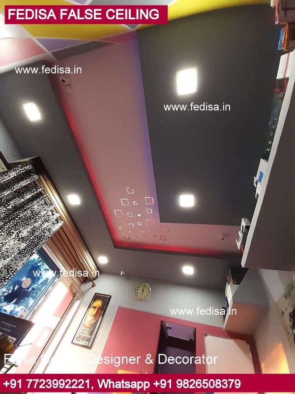 62 Unique Ceiling Design Ideas, Tv Gypsum Design Simple Modern Ceiling Design