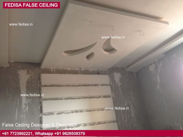 115 Unique Ceiling Design Ideas, All Pop Design 2 Fan False Ceiling Design