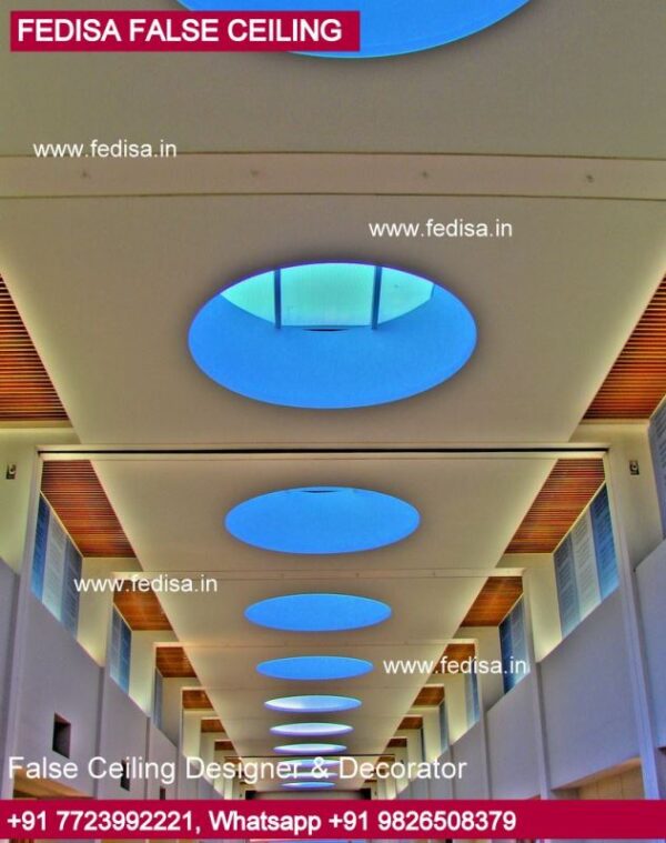 124 Unique Ceiling Design Ideas, Balcony False Ceiling Design 3D Pop Design For Hall