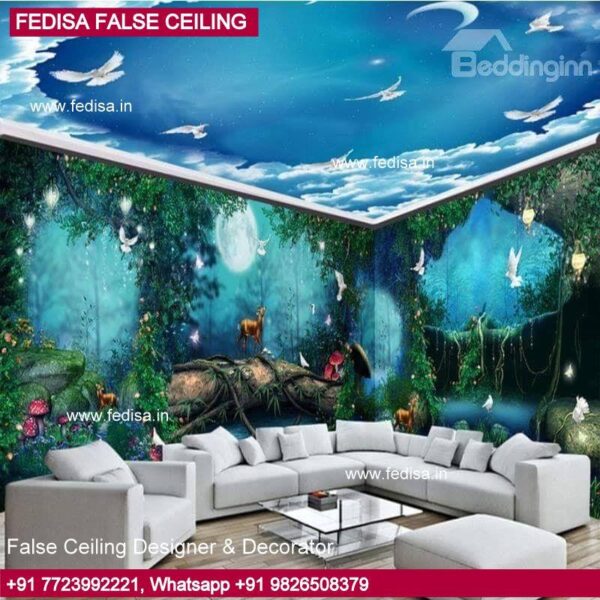 144 Unique Ceiling Design Ideas, Beautiful Pop Design Aluminium Ceiling Design