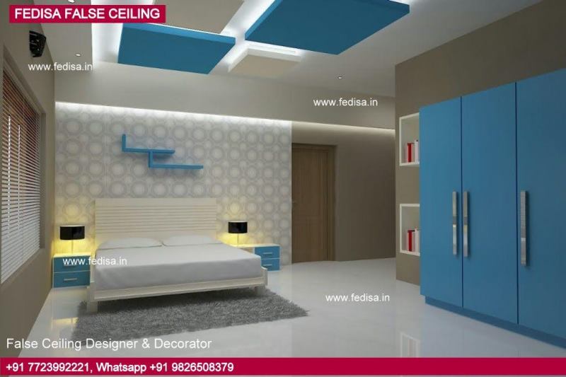 185 Unique Ceiling Design Ideas, Best Minus Plus Pop Design Bedroom False Ceiling Design Latest