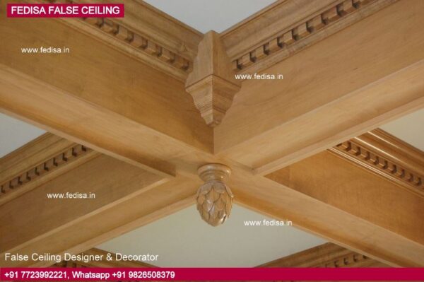 229 Unique Ceiling Design Ideas, Ceiling Cement Flower Design Big Hall False Ceiling Design