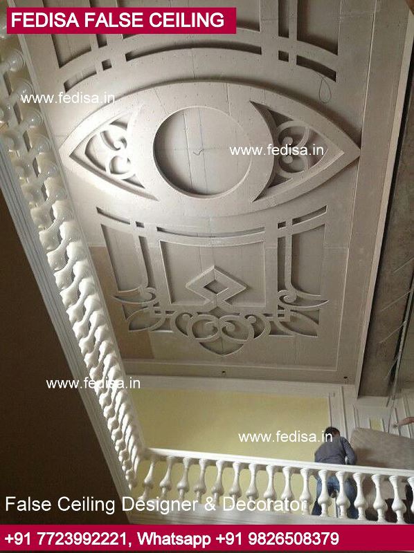 398 Unique Ceiling Design Ideas, Design For Pop On Roof Cnc Cutting False Ceiling