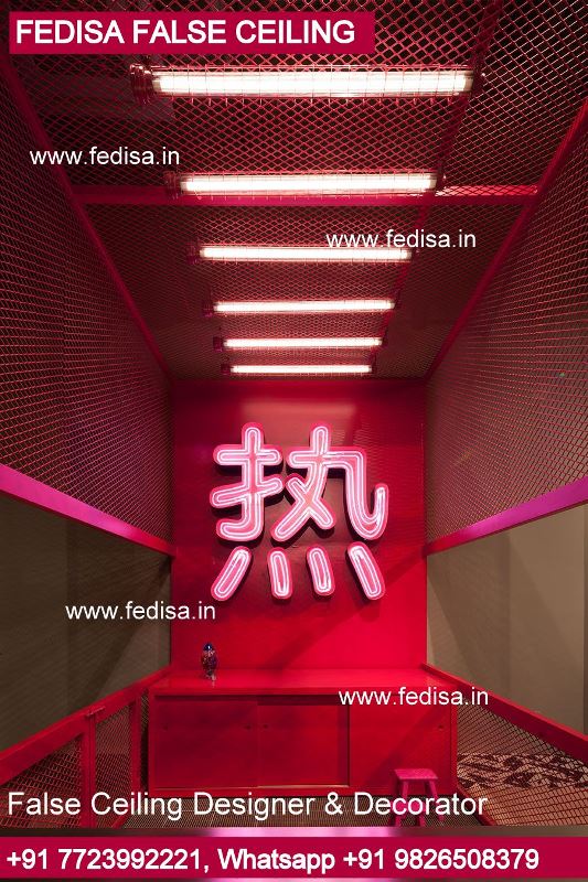 405 Unique Ceiling Design Ideas, Dining Ceiling Design Concrete Ceiling Design