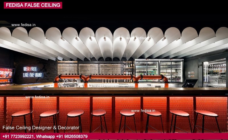 420 Unique Ceiling Design Ideas, Double Fan Ceiling Design Cove Lighting False Ceiling