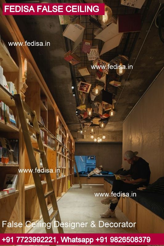 421 Unique Ceiling Design Ideas, Double Fan Ceiling Pop Design Curved Ceiling Design