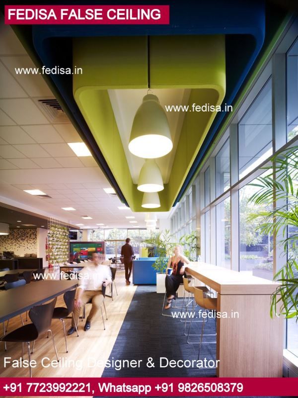 448 Unique Ceiling Design Ideas, Drawing Room Ceiling Design 2020 Double Fan Pop Design Plus Minus