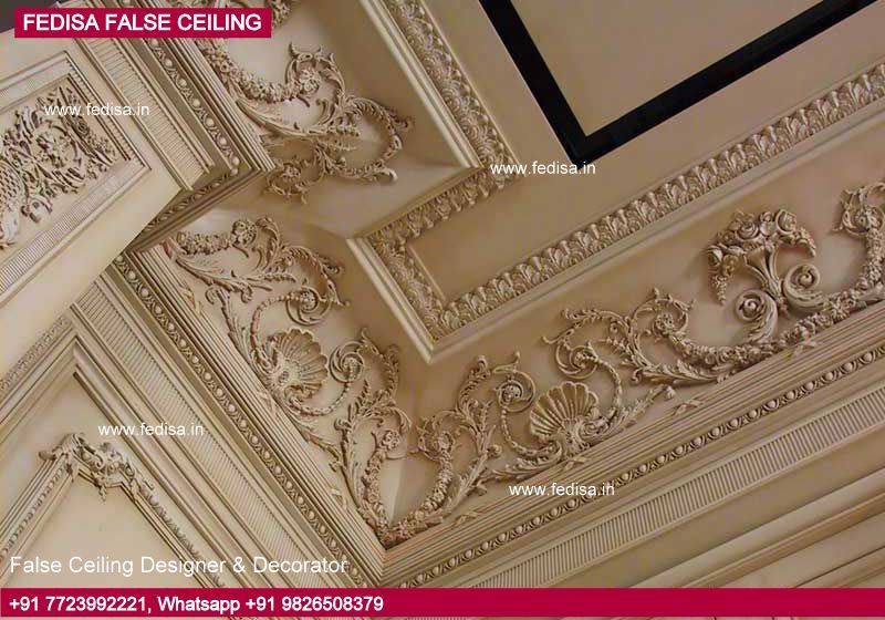 449 Unique Ceiling Design Ideas, Drawing Room Down Ceiling Double Height Ceiling Design