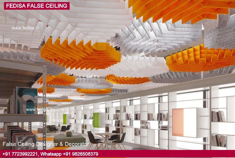 468 Unique Ceiling Design Ideas, Fall Ceiling Design For Guest Room Down Ceiling Lobby Design