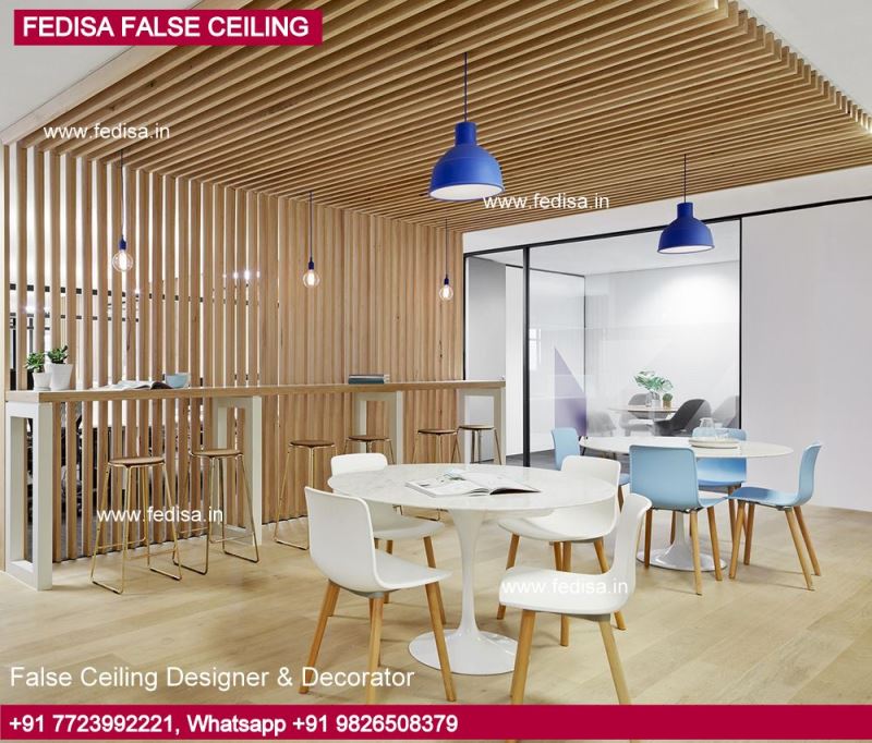 559 Unique Ceiling Design Ideas, False Ceiling Design With Mdf Jali False Ceiling Design For Office Cabin