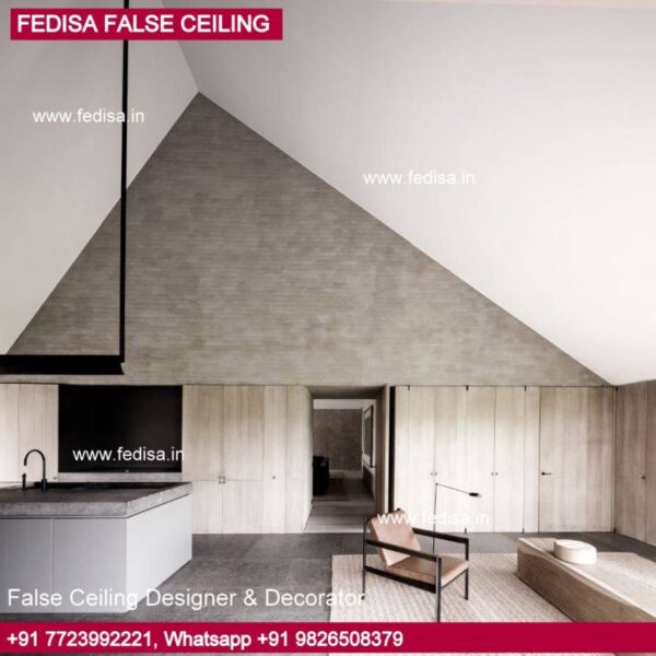 Latest False Ceiling Design 2020, Gallery Pop Design Plus Minus Forsling Design For Shop