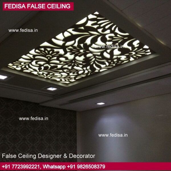Latest False Ceiling Design For Drawing Room, Hall Ceiling Border Design Gyproc Design