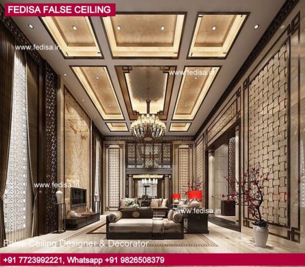 Latest Fall Ceiling Design For Bedroom, Home Interior Ceiling Design Hall Pop Simple Design