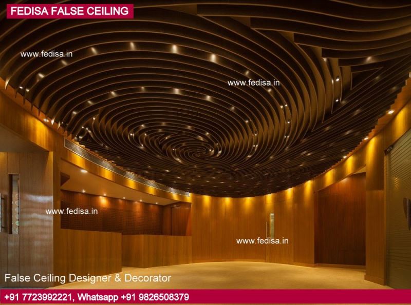 Latest False Ceiling Design For Lobby, Minus Plus Pop Ka Design Mdf Ceiling Design