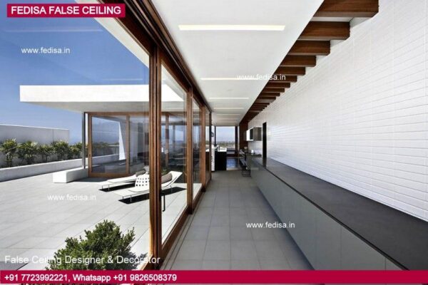 Latest False Ceiling Design For Lobby, Plus Minus Pop Design For Balcony Plane Pop Design
