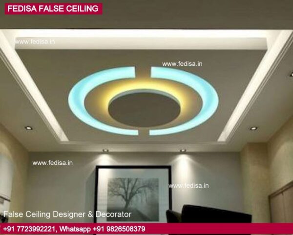 Latest False Ceiling Design For Drawing Room, Pop Ceiling For Living Room Pop Ceiling Border Design